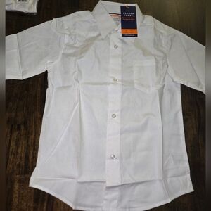 (4) French Toast Kids White  Button Down Shirts Size 5. New